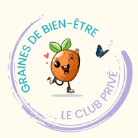 Logo avec mascotte et fond crème