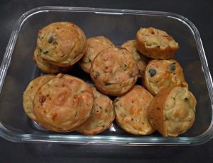 Muffins courgettes saumon 3