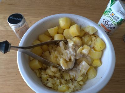 Purée de pommes de terre maison sans lactose